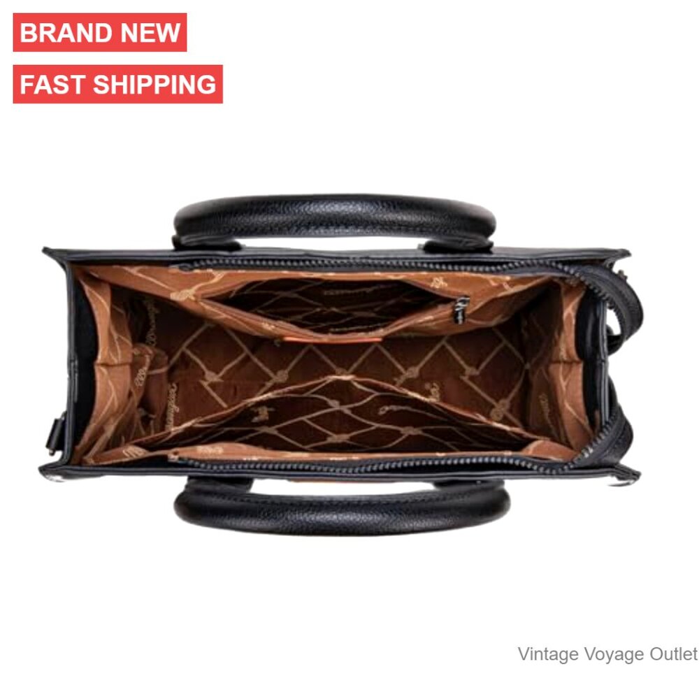 Large Vegan Leather Tote Bag with Adjustable Strap for Work Essentials - Picture 6 of 7